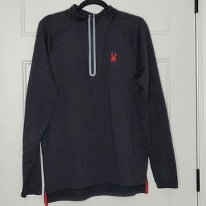 Spyder Active Men's Zip Up Pullover Large